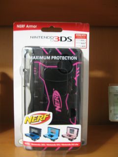 Nerf Triple Armor Case for DSi DS Lite or 3DS Pink