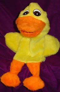 Professional Fuzzy Yellow Duck Puppet Ventriloquist Ventriloquism Made