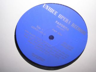 Favorita Donizetti Unique Opera Records UORC 294