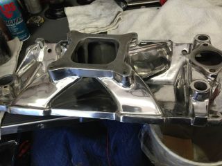 SBC MANIFOLD 23 DEGREE PORT MATCHED FROM A TOP CUP TEAM POLISHED