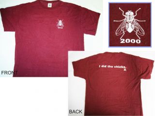 Dixie Chicks Fly 2000 Concert Crew T Shirt Size XL Mens