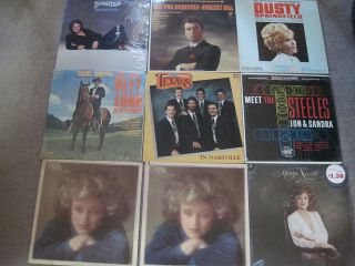 Connie Smith Dusty Springfield Lot of 75 LPS 60s 70s LPS Many 2