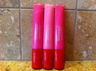 LOT OF 3 SKINNYGIRL PLUMPING LIP GLOSS NEW PINK SORBET ORCHID PINK