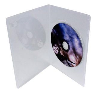  Single Clear DVD Case 100 New Material Brand New Cases DVD CD