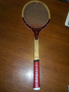 Dunlop Volley Wooden Tennis Racquet with Grip M 4 5 8