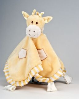 Douglas Toys 13 Yellow Giraffe Snuggler Blanket New