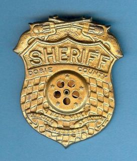 Tom Mix Sheriff Badge   Dobie County   Ralston Straight Shooters