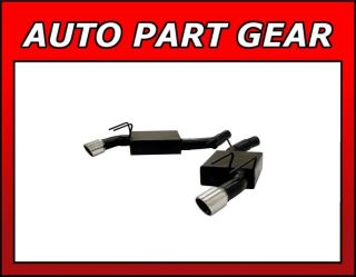  System 2010 2012 Chevy Camaro SS 6 2L Axle Back DOR 409s Stai