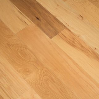 Smooth Natural Hickory Hardwood Flooring Wood Floor