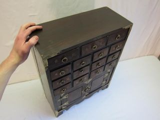 An Antique Chinese Apothecary Chest, Herb Cabinet