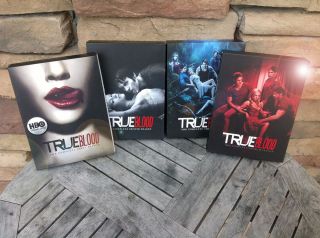 True Blood Complete DVD First Second Third Fourth Seasons 1 4 1 2 3 4