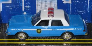 Motormax 1 43 1983 Dodge Diplomat Police Car