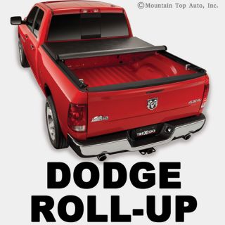  Soft Roll Up Tonneau Cover Dodge 5 Bed Quad Cab Raider, PN# TRX290101