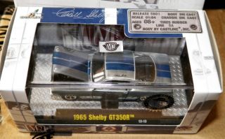 M2 Machines 1965 GT350R Carol Shelby Tribute Raw Super Chase Mustang 1