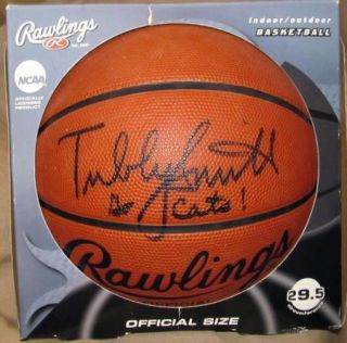 University of Kentucky Autographed Tubby Smith NCAA Rawlings