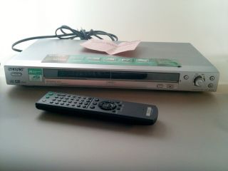  Sony DVD CD  Player w Remote Manual