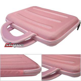 Wrap EVA Bag Pink Cover Case for 10 Netbook Tablet Portable DVD Player