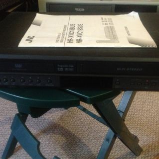 JVC HR XVC18B DVD Player Recorder VCR Combo