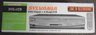 Sylvania DV220SL8 DVD Player VCR Combo $105