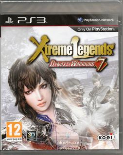 Dynasty Warriors 7 Xtreme Legends Game PS3 Extreme New SEALED