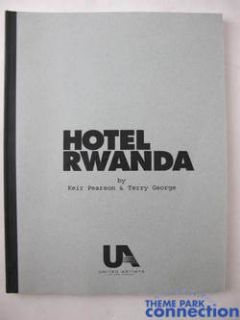 Hotel Rwanda Don Cheadle 2004 Oscar Nominated Screenplay Original