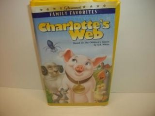 Charlotte’s web   kids pig VHS cartoon classic movie  Hanna Barbera
