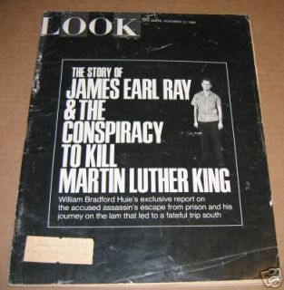 Look Magazine November 12 1968 James Earl Ray Story