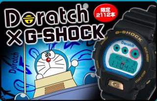 Shock Casio Doraemon Dratch×g Shock 2112 Limited Japan Anime