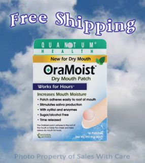Oramoist Dry Mouth Patch Quantum Dry Mouth Relief