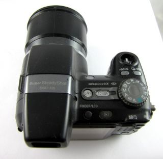 Sony Cyber Shot DSC H5 Black Digital Camera as Is