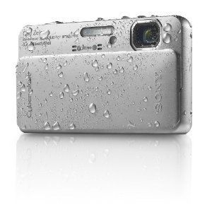 New Sony Cyber Shot DSC TX10 16 2 MP Waterproof Digital Camera Silver