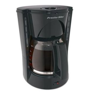 Proctor Silex Black Brew Select 12 Cup Coffee Maker