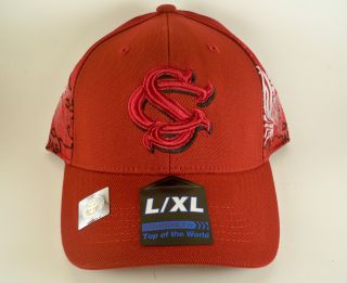USC South Carolina Gamecocks NCAA Baseball Cap Hat Flex Fit L XL New w