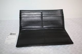 Coach Soho Black Leather Wallet