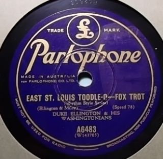 Duke Ellingtons Washingtonians E St Louis Toodle O Early