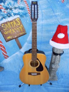  1980s Yamaha FG 312 Acoustic 12 String Guitar FG312 w Case L K