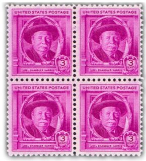 Author Joel Chandler Harris on 1948 U s Postage Stamps