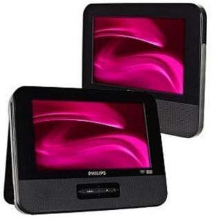 Philips PD901237 Portable DVD Player 9 Dual Screen