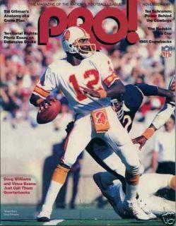 1981 Pro Football Magazine Doug Williams Buccaneers