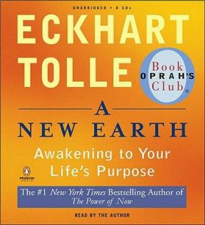 NEW EARTH, ECKHART TOLLE, 8 CD AUDIO BOOK, NEW