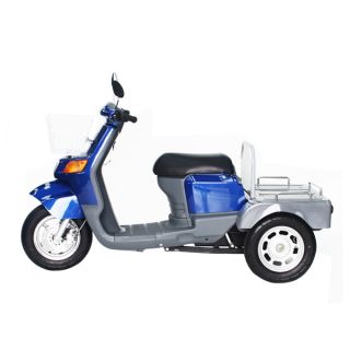 BM Motorcycle Tricycle Shipping Basket Loader Made in Korea SERPA Blue