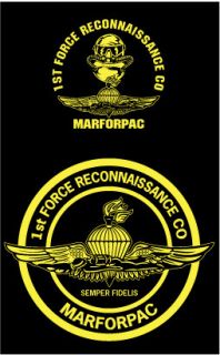  1st Force Recon Camp Pendleton USMC Shirt