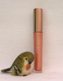 Josie Maran Natural Volume Lip Gloss PINK PETAL NEW 4 inch Wand