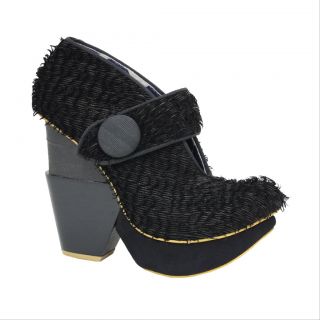 Irregular Choice Edina in Black Boots Womens Various Sizes New