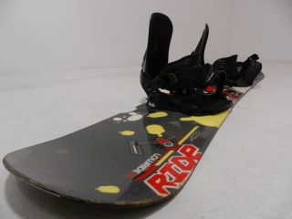 Ride Lowride 35 Snowboard 135cm with Drake F60 Bindings