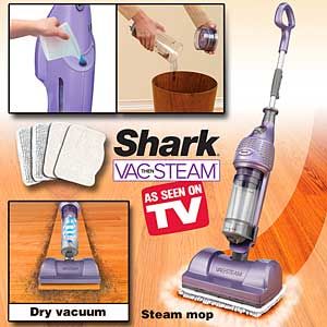 Shark Vac Then Steam MOP as Seen on TV Vacuum Steamer