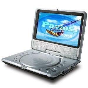 Coby TF DVD8501 Portable DVD CD  Player Swivel 8 5 Screen Tablet