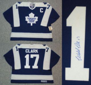 signed wendel clark leafs vintage jersey this is a wendel clark