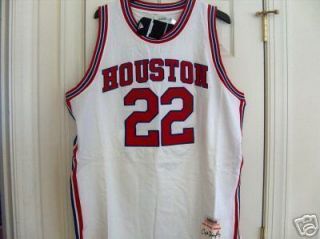 Houston Drexler 22 Basketball Jersey New with Mark 56 3XL