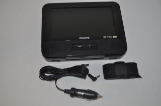 Philips PD7012 Portable Car DVD  Player Main Screen Only READ